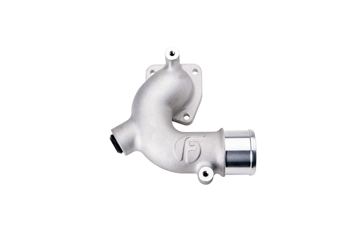 Fleece Performance Replacement Thermostat Housing with Auxiliary Port (2019+ RAM 6.7L Cummins) FPE-CUMM-TH-19
