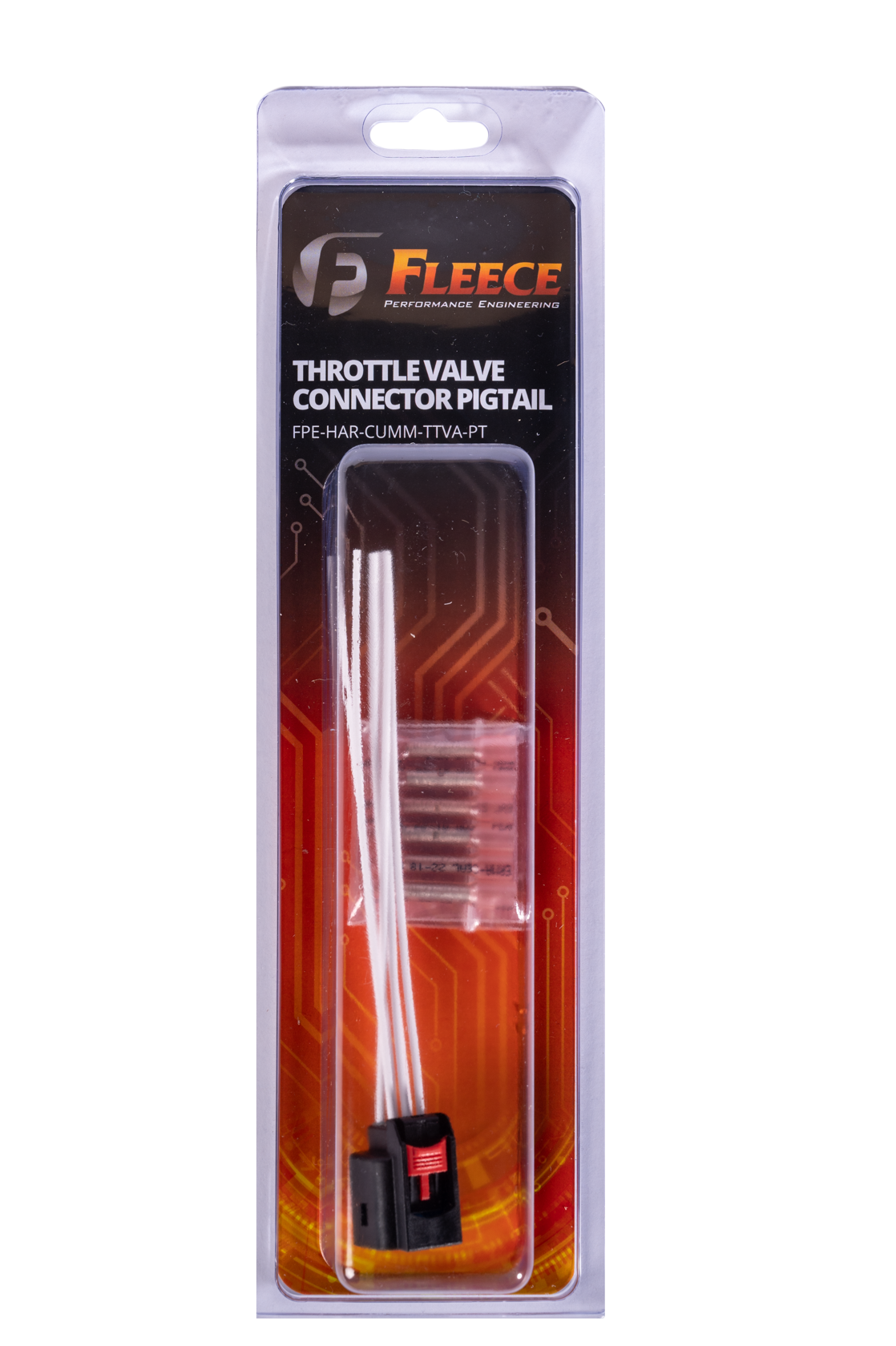 Fleece Performance Transmission Throttle Valve Connector Pigtail for 48re Dodge Ram  FPE-HAR-CUMM-TTVA-PT