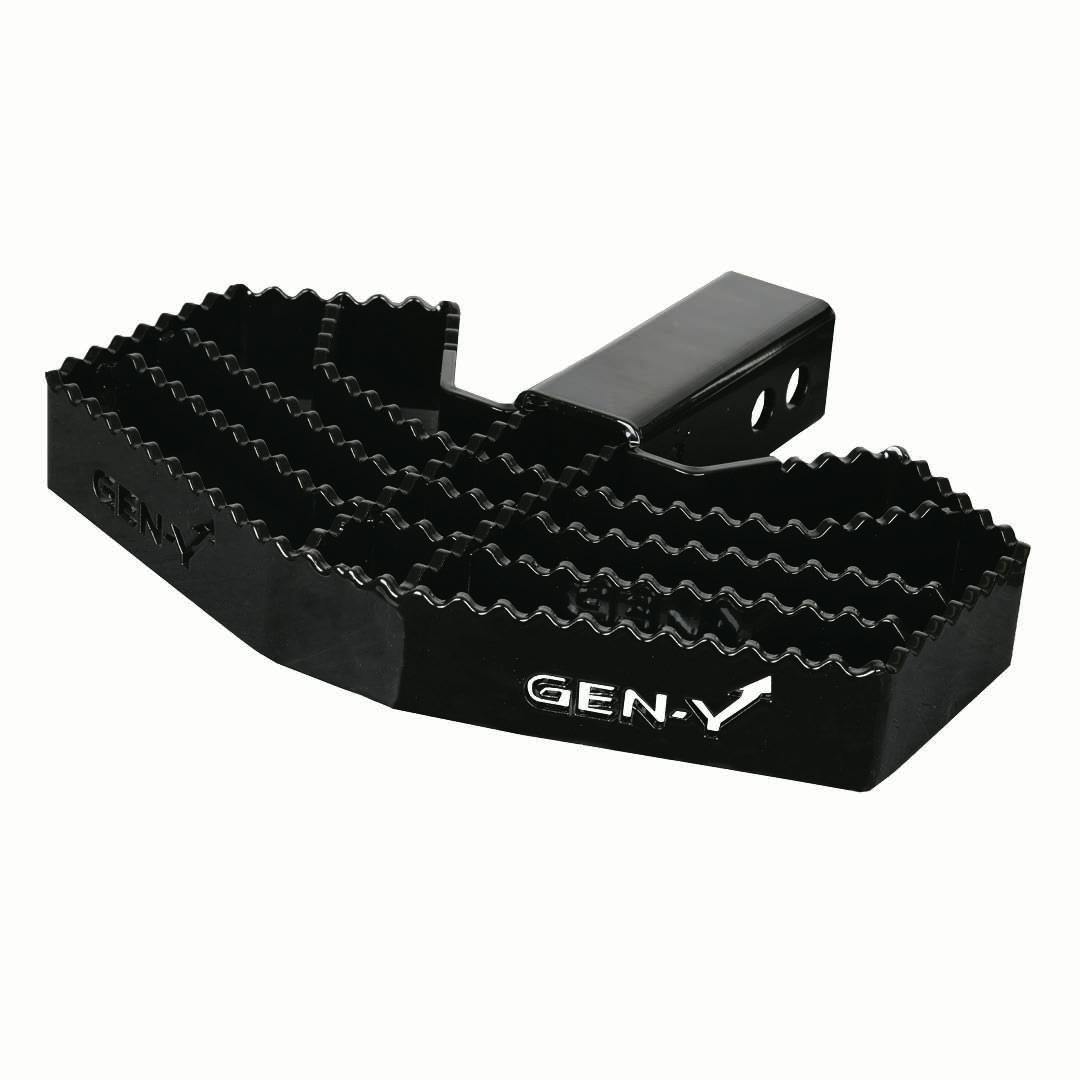 GEN-Y Hitch GH-030 2in Shank Heavy-Duty 500lb Serrated Hitch Step
