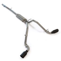 PPE Diesel Exhaust Cat Back w/tips Pol/Blk 09-13 117033030