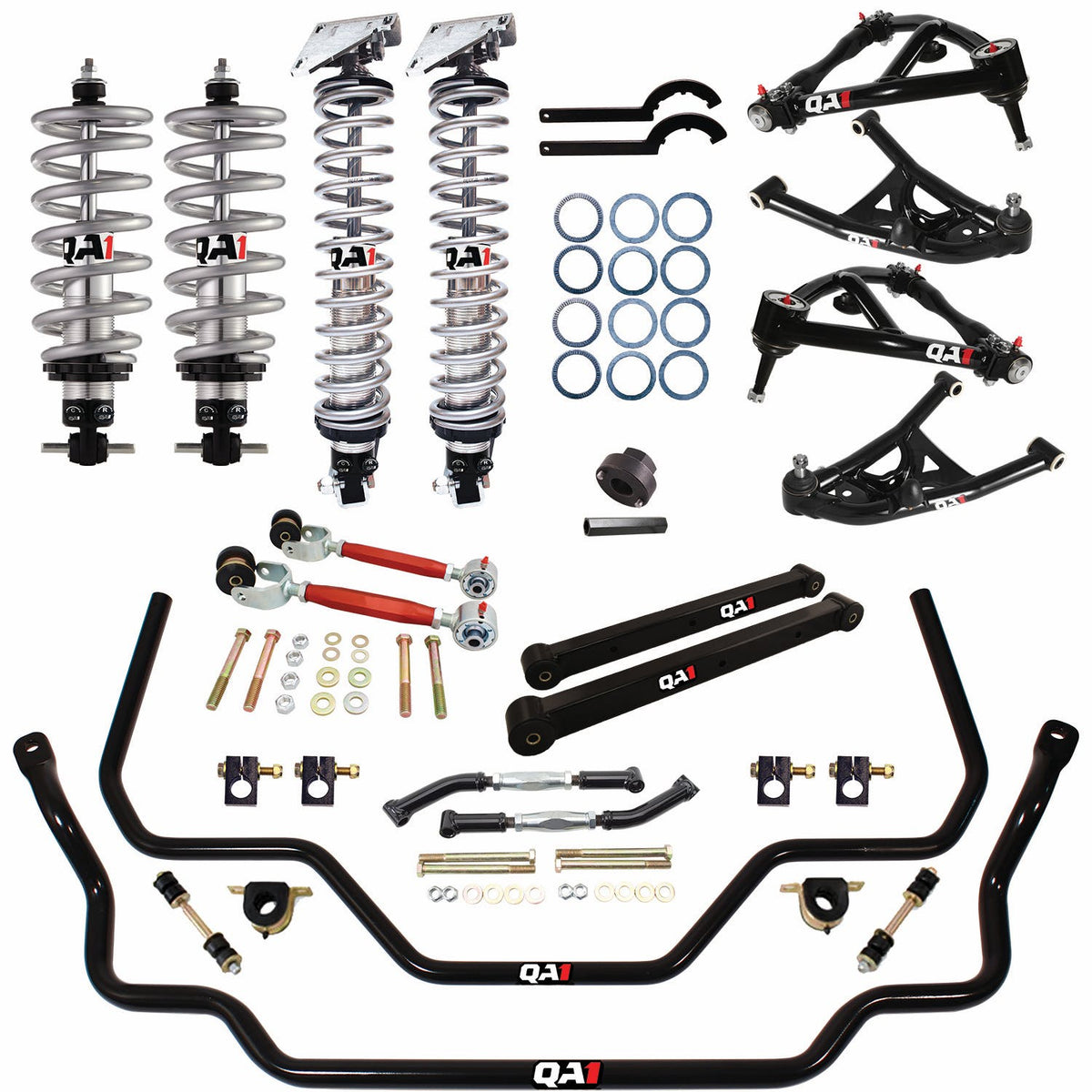 QA1 HK22-GMA2 Handling Kit 2.0, Level 2, GM A-Body 68-72 GM A-Body, W/ Shocks