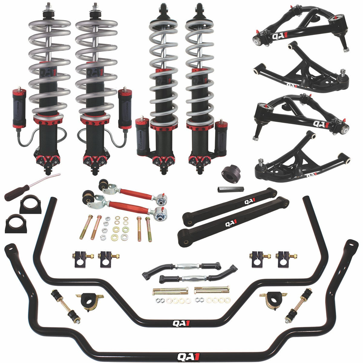 QA1 HK23-GMA2 Handling Kit 2.0, Level 3, GM A-Body 68-72 GM A-Body, W/ Shocks