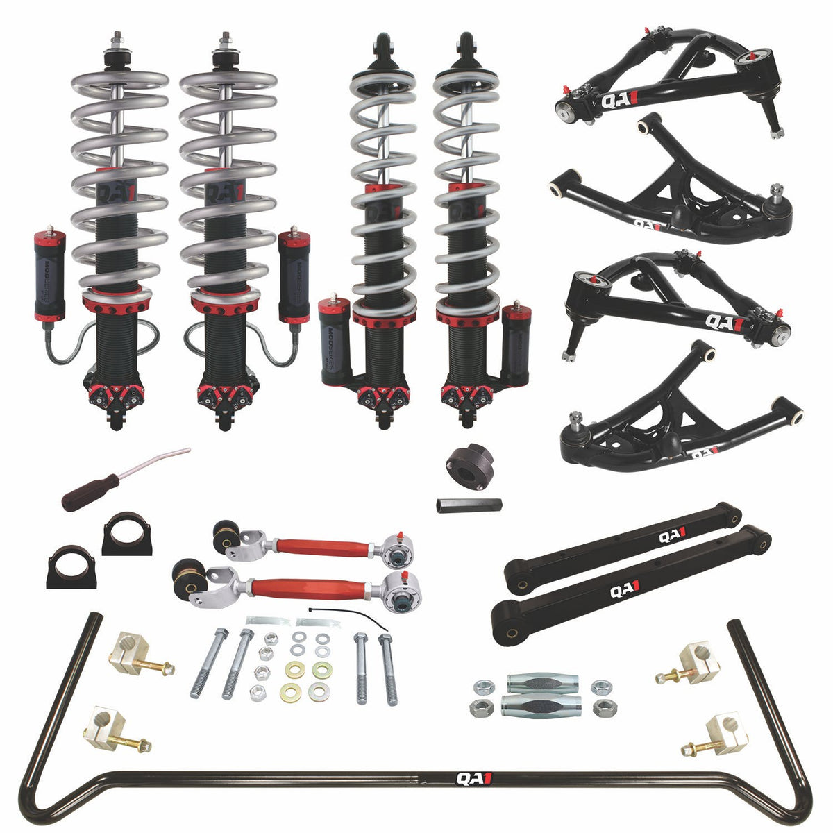 QA1 DK23-GMB4 Drag Kit 2.0, Level 3, B-Body, 78-93 GM B-Body, W/Shocks