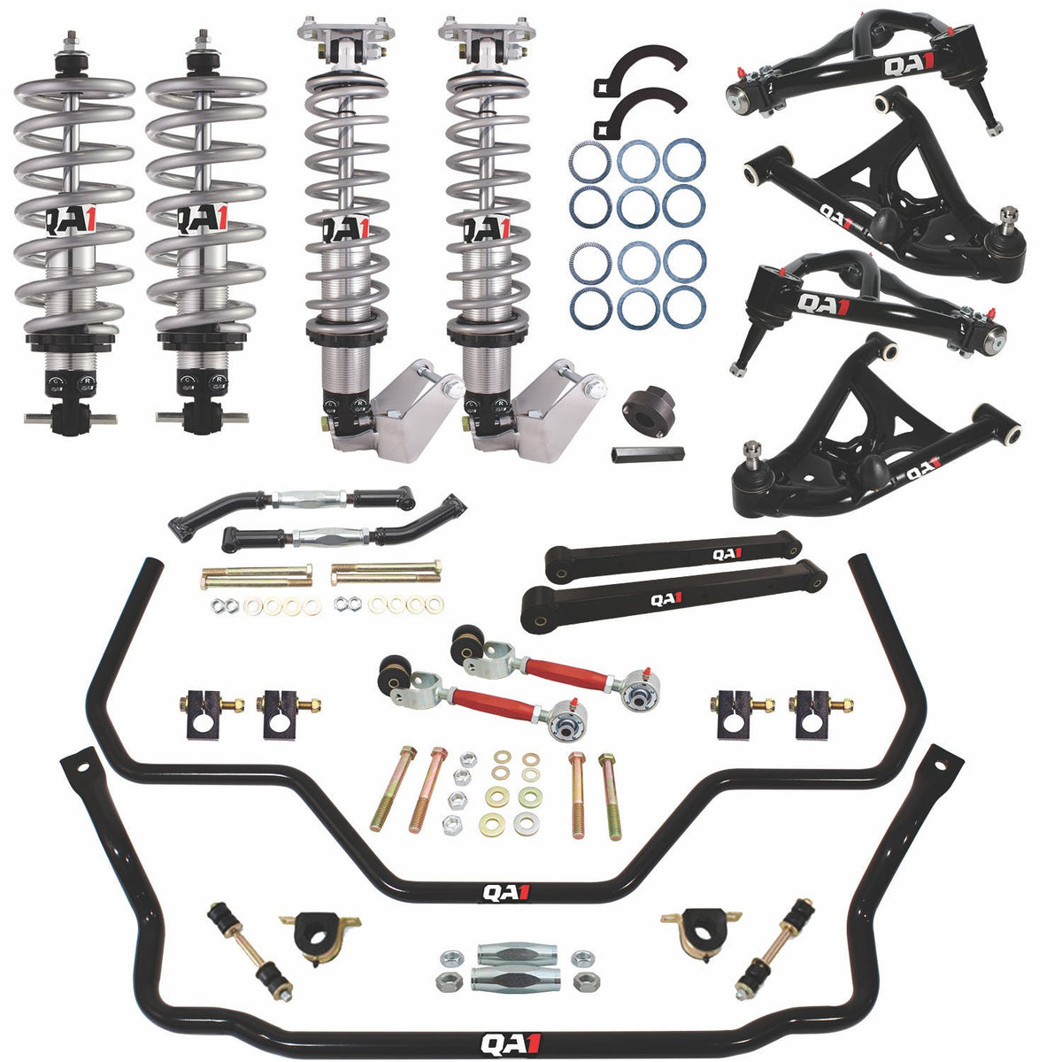 QA1 HK22-GMG1 Handling Kit 2.0, Level 2, GM G-Body 78-88 GM G-Body, W/ Shocks