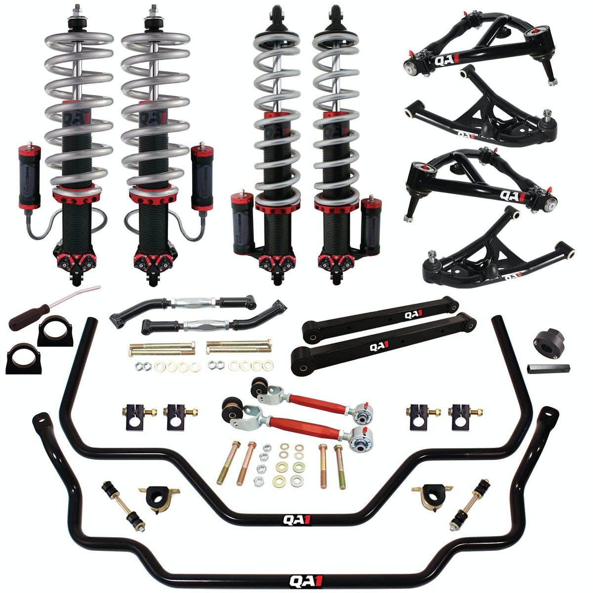 QA1 HK23-GMG2 Handling Kit 2.0, Level 3, Gr Pr/Mnte Carlo Gm, 69-72 G-Body, W/ Shocks