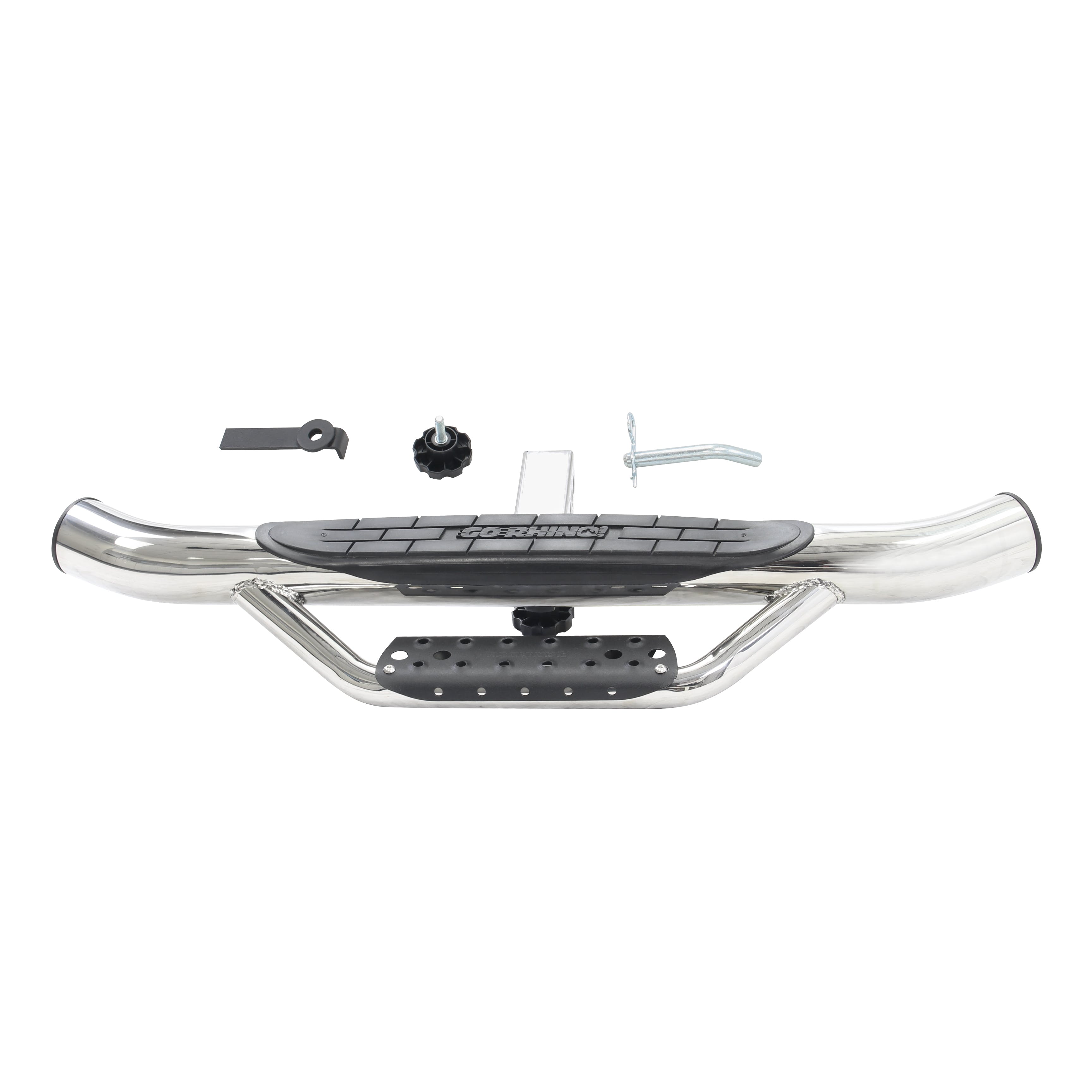 Go Rhino D360PS Dominator Hitch Step - Stainless