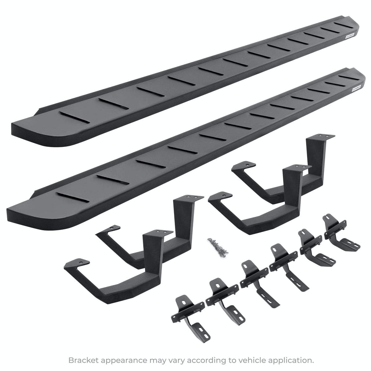 Go Rhino 6303688020PC RB10 Running board Complete Kit: Running board, Brackets + 2 pair RB10 Drop Step