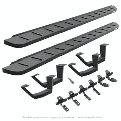 Go Rhino 6342998020PC RB10 Running board Complete Kit: Running board, Brackets + 2 pair RB10 Drop Step