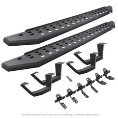 Go Rhino 6940998020PC RB20 Running board Complete Kit: Running board, Brackets + 2 pair RB20 Drop Step