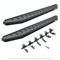 Go Rhino 69404787T RB20 Running boards - Complete Kit: RB20 Running board + Brackets