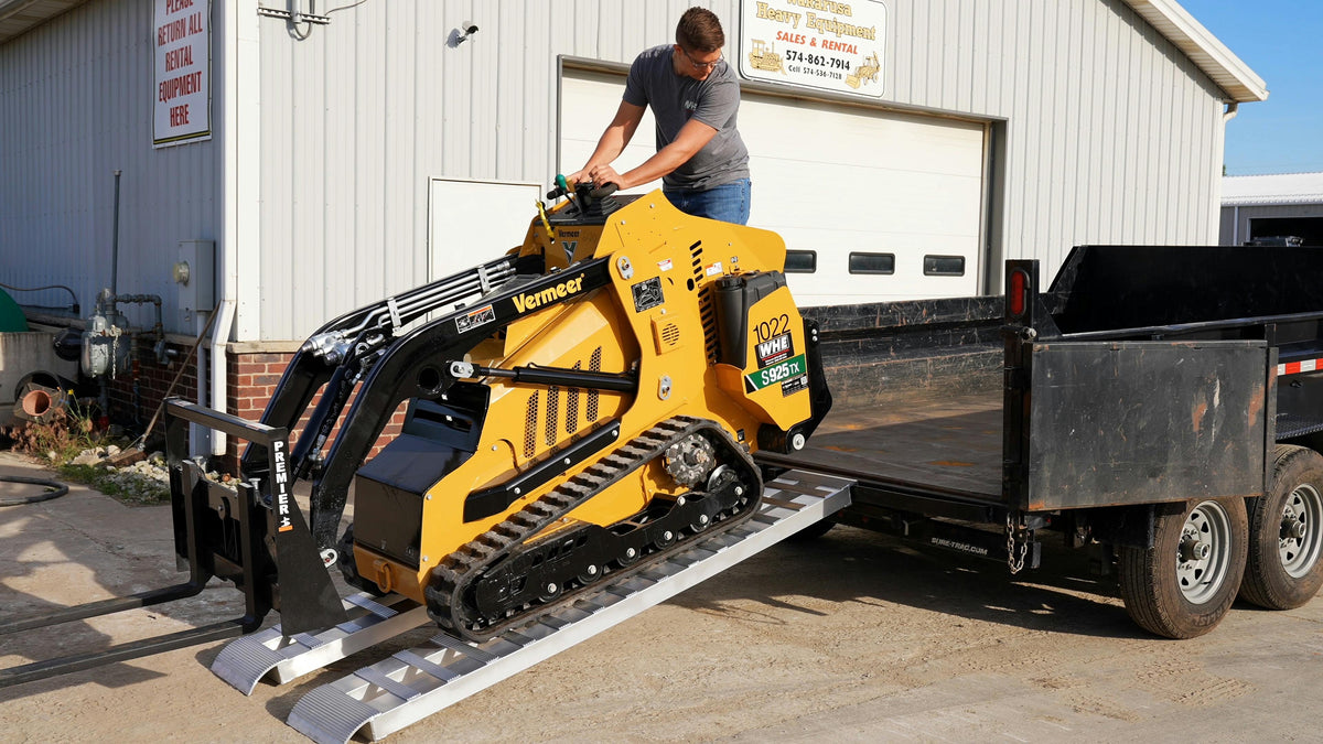 GEN-Y Hitch GH-16120-1 Single Heavy Duty 10 foot Aluminum Loading Ramp 15in x 120in 5K Capacity