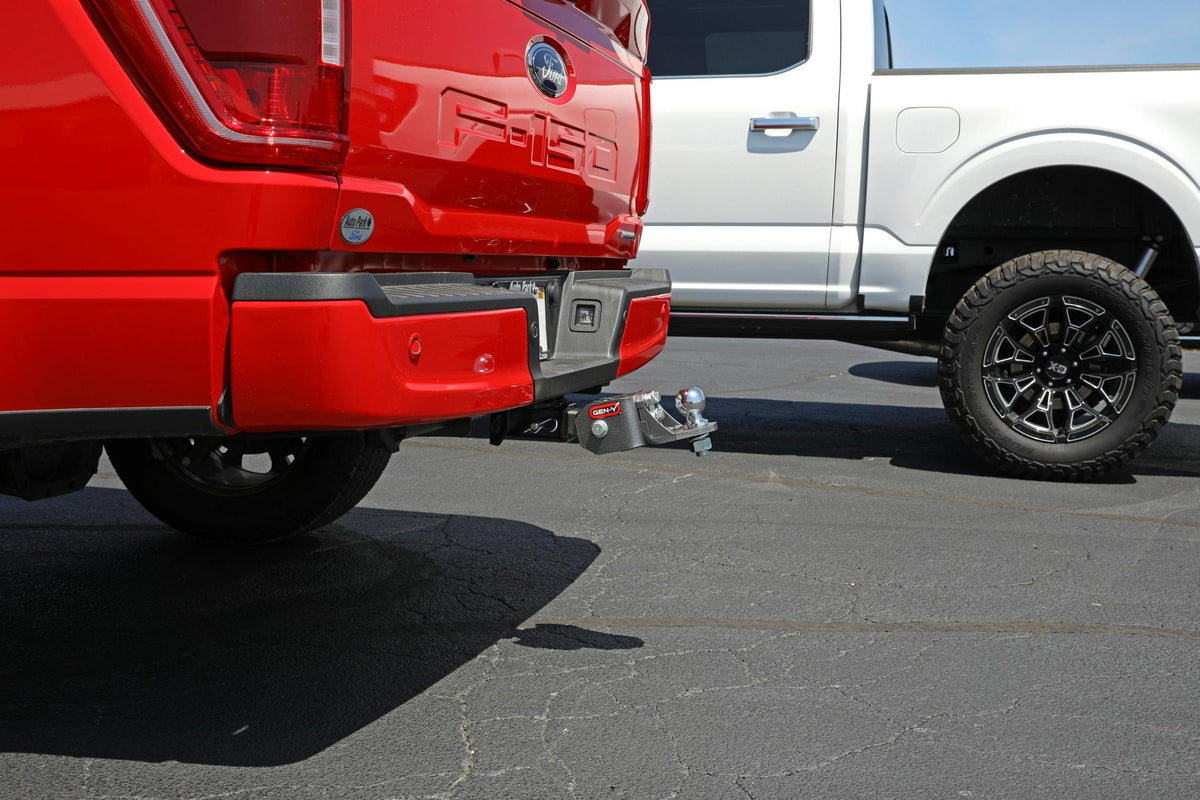 GEN-Y Hitch GH-12005 Glyder Torsion Flex 2in Shank 6in drop .4K - .7K TW 7K Hitch and Ball Platform