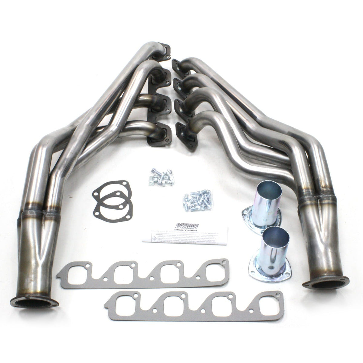 Patriot Exhaust H8413 71-73 Mustang 351C 4V Long Tube Raw