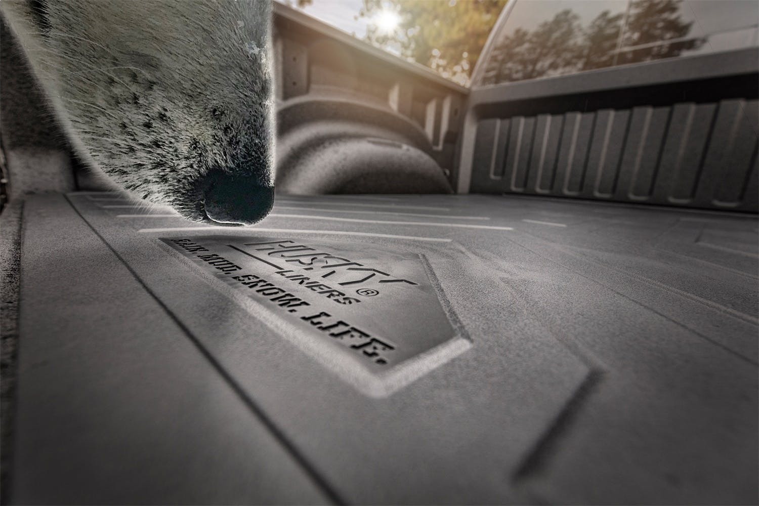 Husky Liners 16008 Truck Bed Mat Heavy Duty Bed Mat Black