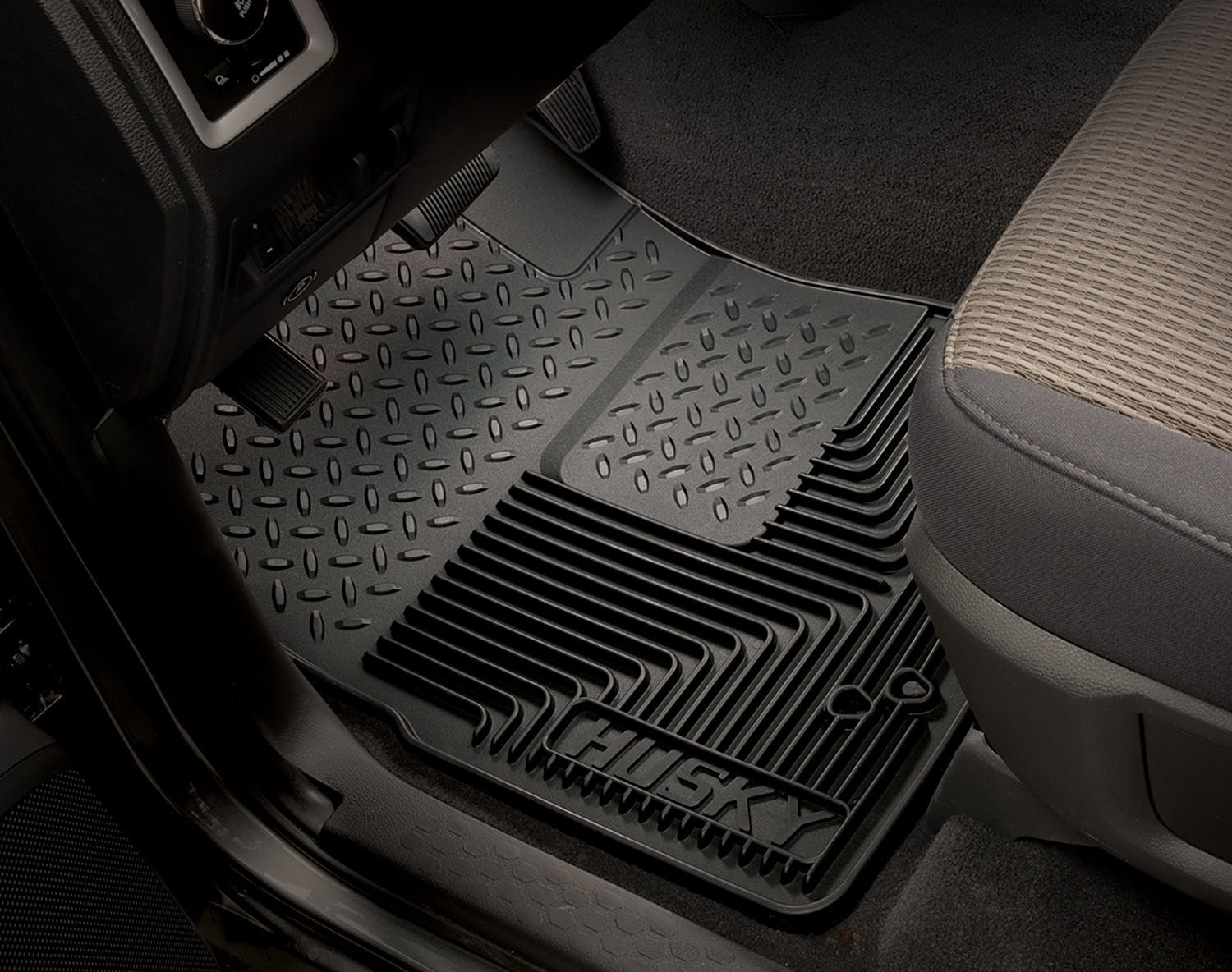 Husky Liners 51043 Heavy Duty Floor Mats Front Floor Mats Tan