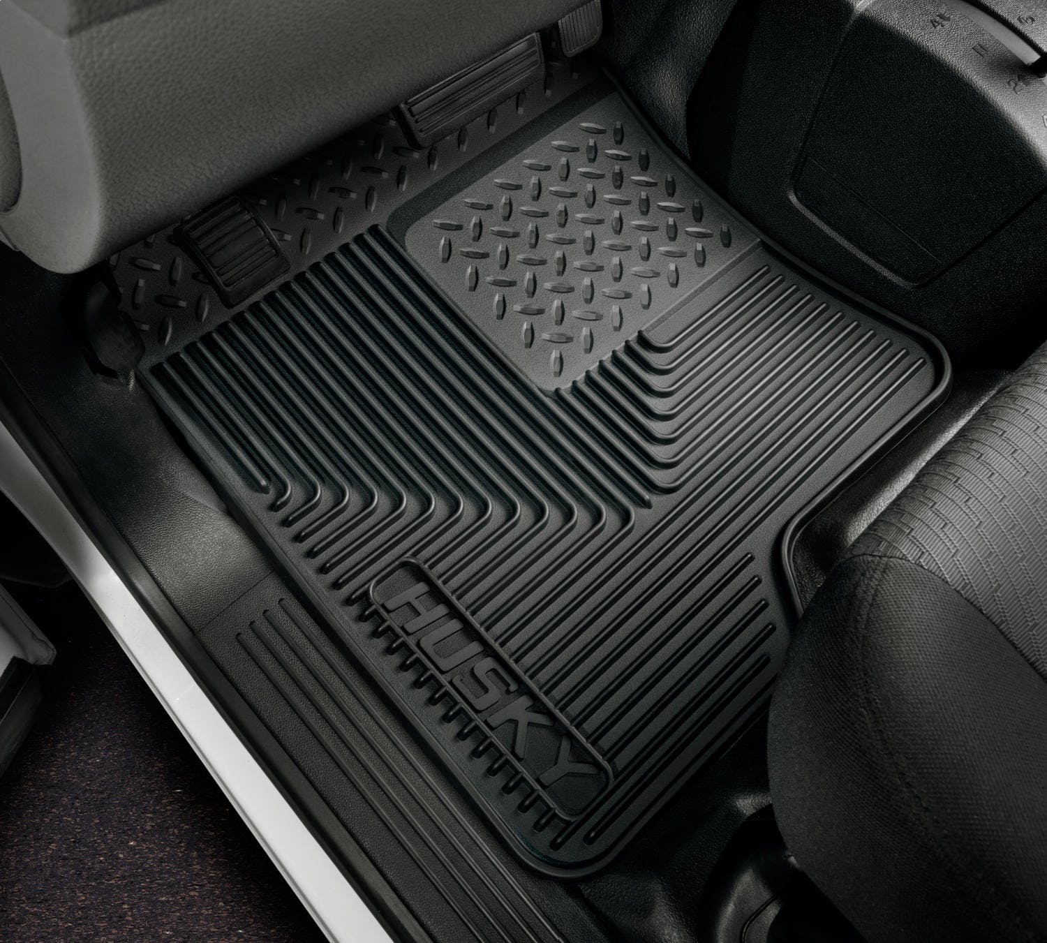 Husky Liners 51043 Heavy Duty Floor Mats Front Floor Mats Tan