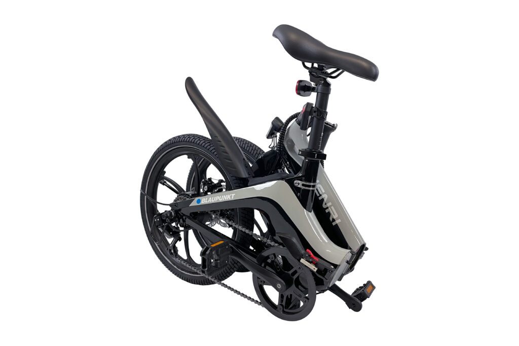 Blaupunkt eBike Henri Silver/Black 20 inch tire 36V 350W Disc brakes Pedal and Throttle Assist APD202-H