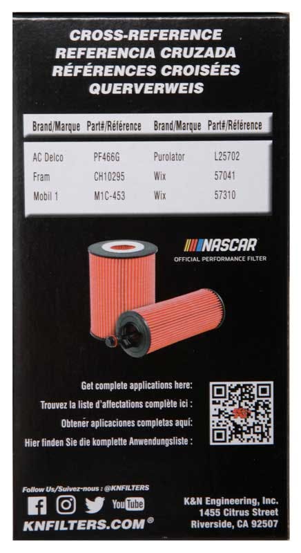 K&N HP-7018 Oil Filter