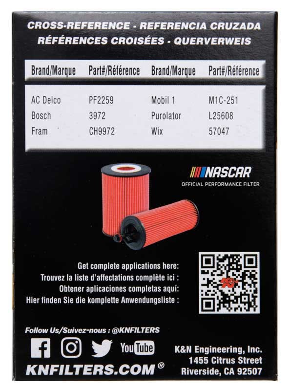 K&N HP-7020 Oil Filter