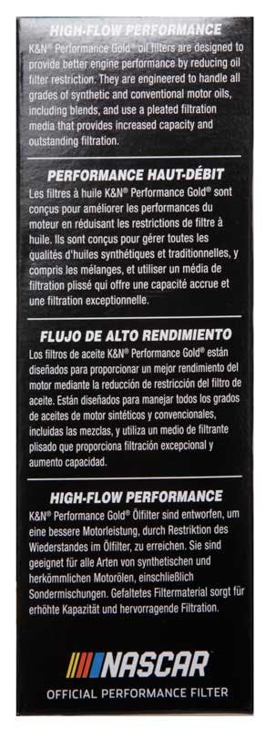 K&N HP-7026 Automotive Oil Filters