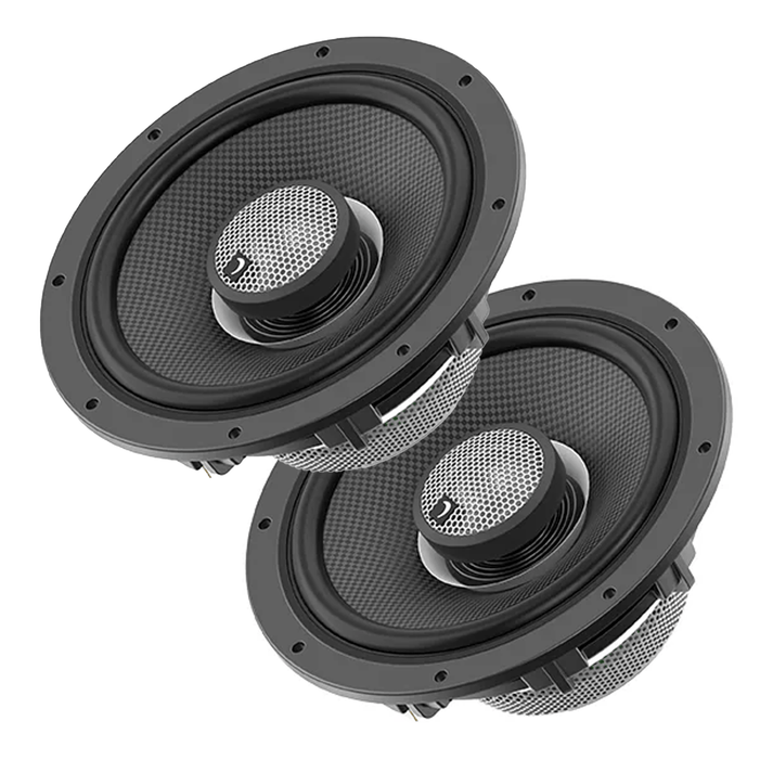 Diamond Audio 6.5" HXMF Series 2-Way Marine Speaker with Titanium Dome Tweeter (2 Ohm) - Black HXM65F2BK