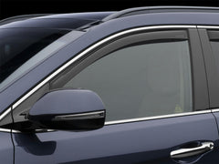 WeatherTech 80725 Front Side Window Deflectors Dark Smoke