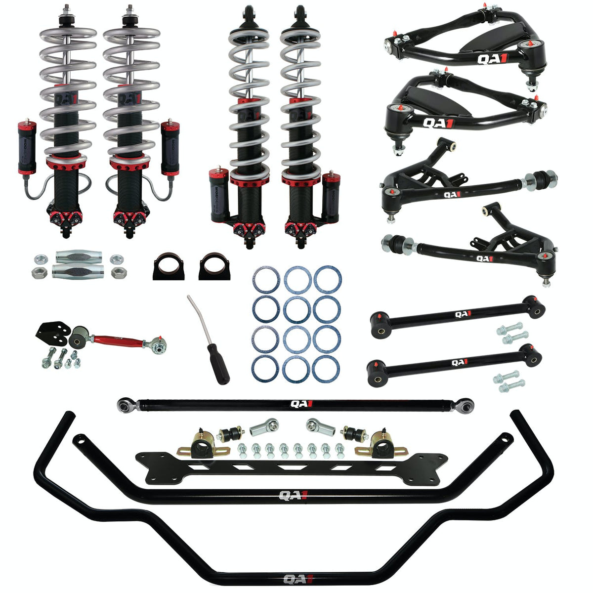 QA1 HK03-GMB2 Handling Kit 2.0, Level 3, B-Body, 65-68 Chevy B-Body, W/Shocks
