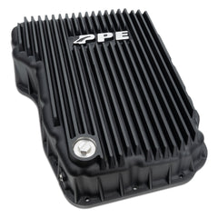 PPE Diesel 2007-2022 Ram Pickup 2500 w/ 68RFE Transmission Heavy-Duty Cast Aluminum Transmission Pan Black 228052120