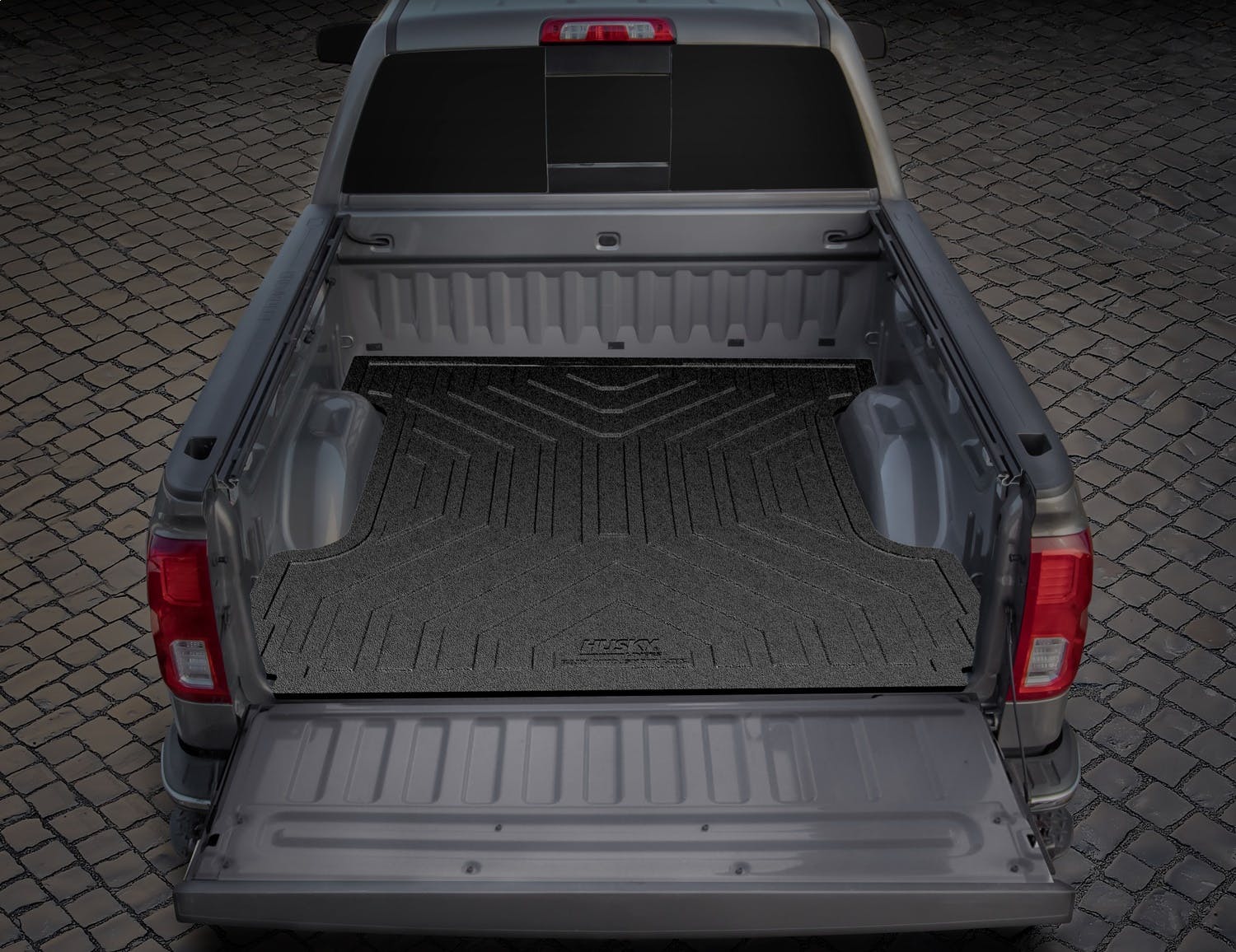 Husky Liners 16008 Truck Bed Mat Heavy Duty Bed Mat Black