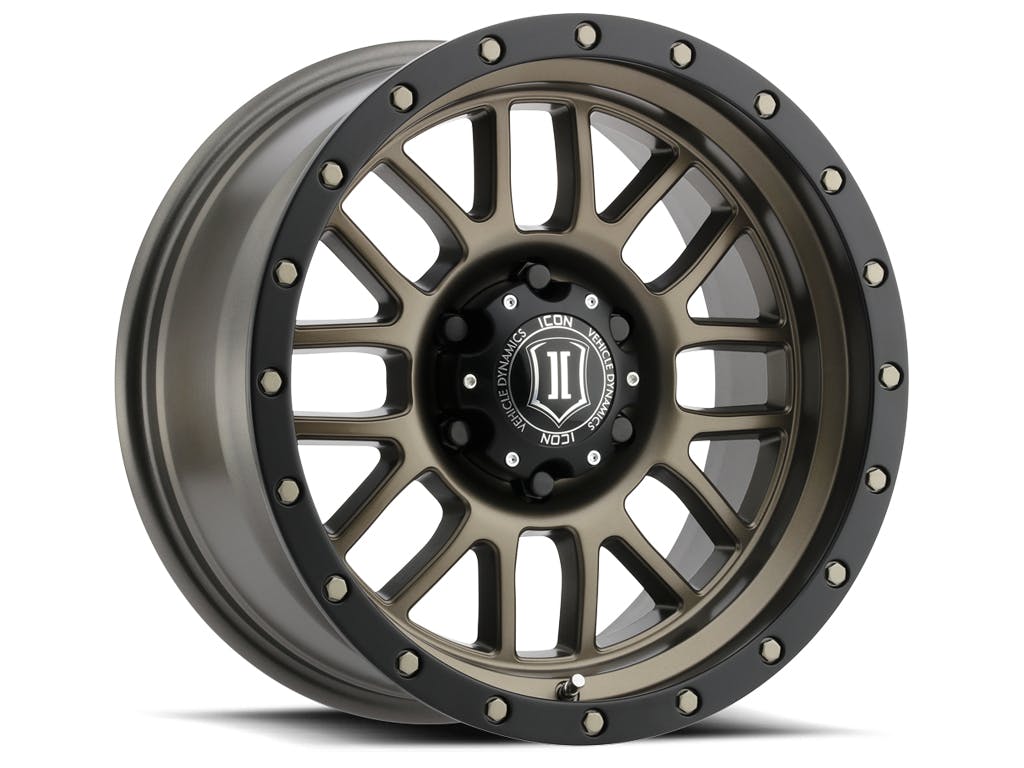 ICON Alloys 1217857347BR Alpha Bronze - 17 X 8.5 / 5 X 5 / 0mm / 4.75 bs