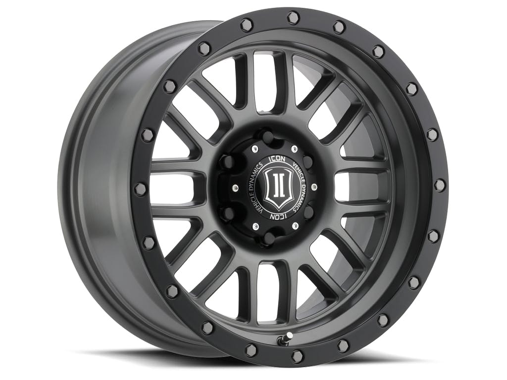 ICON Alloys 1217856350TT Alpha Titanium - 17 X 8.5 / 6 X 135 / 6mm / 5 bs