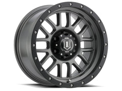 ICON Alloys 1217856350TT Alpha Titanium - 17 X 8.5 / 6 X 135 / 6mm / 5 bs