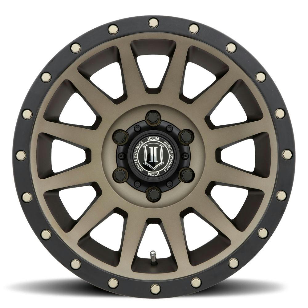 ICON Alloys 2018909060BR Compression Bronze - 18 X 9 / 6 X 5.5 / 25mm / 6 bs