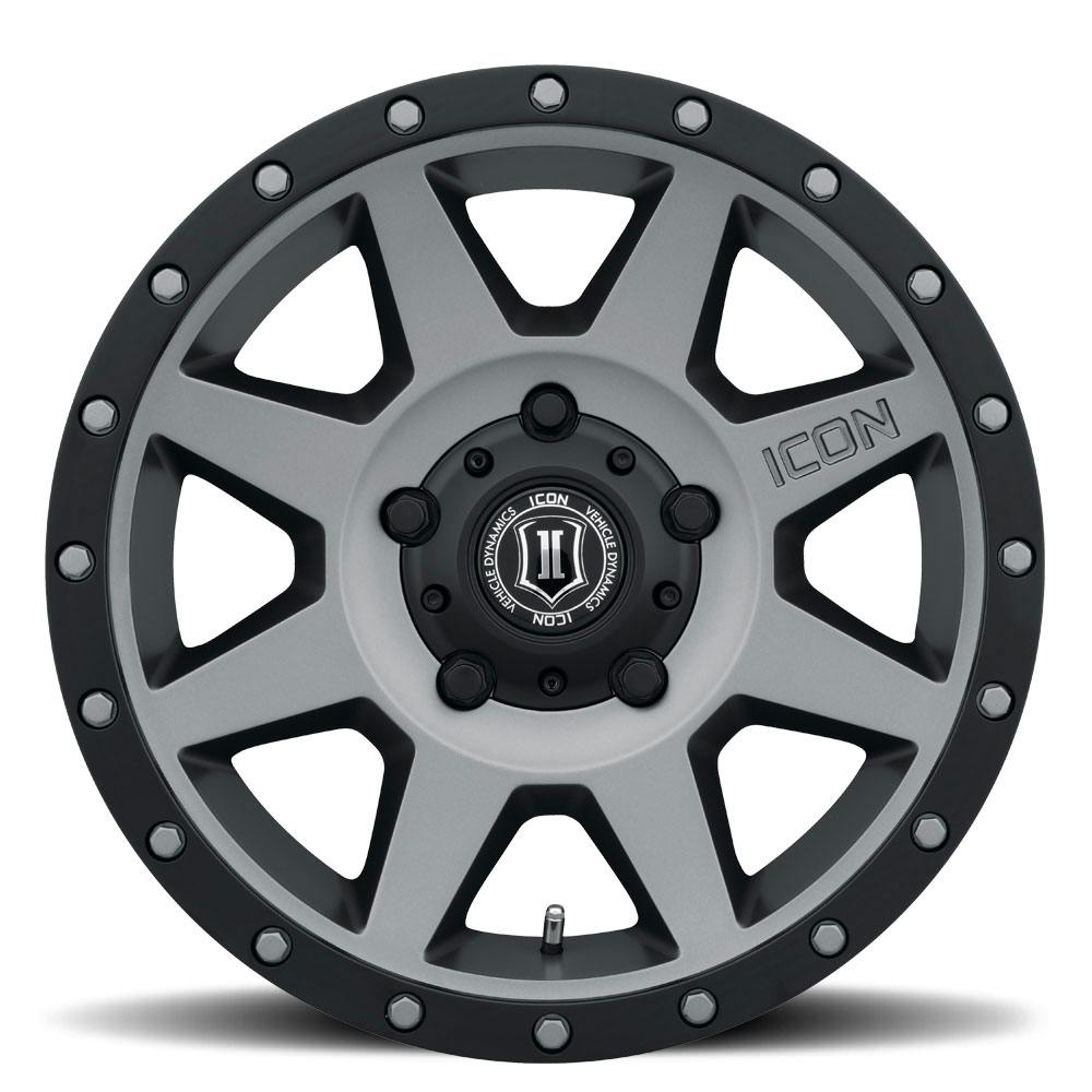 ICON Alloys 1818905560TT Rebound Titanium - 18 X 9 / 5 X 150 / 25mm / 6 bs