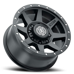 ICON Alloys 1817858052SB Rebound HD Satin Black - 17 X 8.5 / 8 X 6.5 / 13mm / 5.25 bs