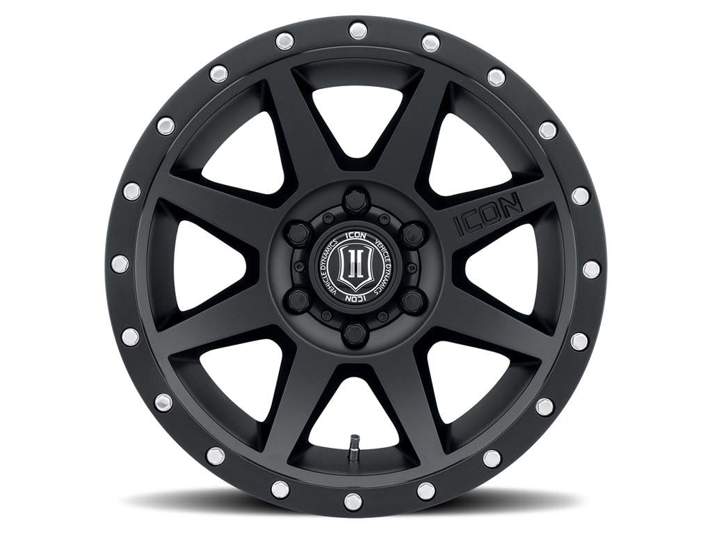 ICON Alloys 1818906352SB Rebound Satin Black - 18 X 9 / 6 X 135 / 6mm / 5.25 bs