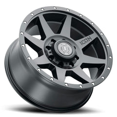 ICON Alloys 1820908152SB Rebound Satin Black - 20 X 9 / 8 X 170 / 6mm / 5.25 bs
