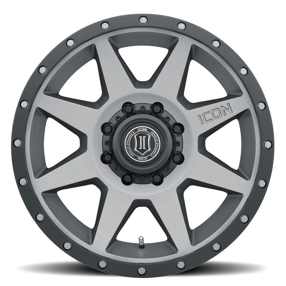 ICON Alloys 1820908055TT Rebound Titanium - 20 X 9 / 8 X 6.5 / 12mm / 5.5 bs
