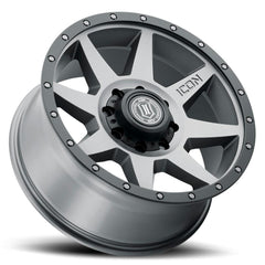 ICON Alloys 1820908055TT Rebound Titanium - 20 X 9 / 8 X 6.5 / 12mm / 5.5 bs