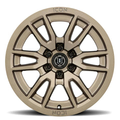 ICON Alloys 2417859447BR Vector 6 Bronze - 17 X 8.5 / 6 X 120 / 0mm / 4.75 bs