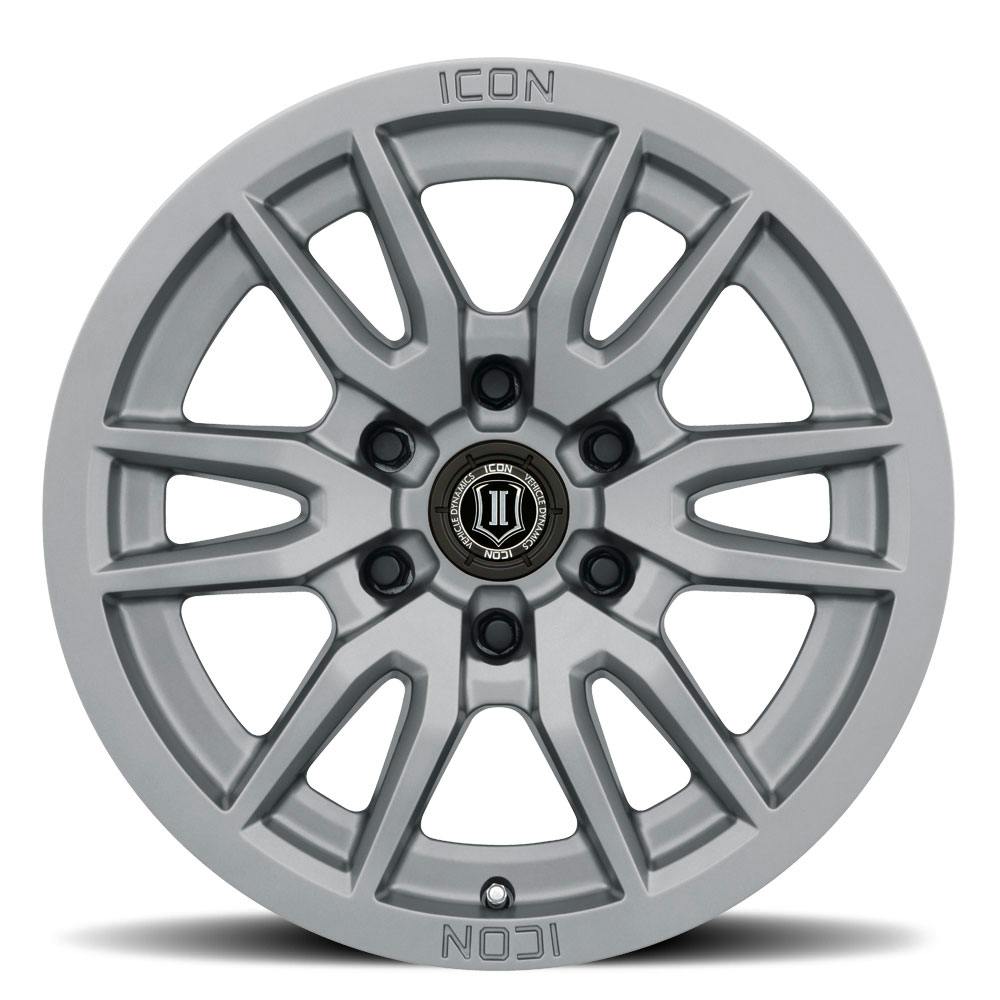 ICON Alloys 2417859447TT Vector 6 Titanium - 17 X 8.5 / 6 X 120 / 0mm / 4.75 bs