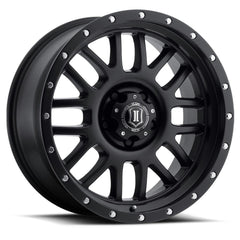 ICON Alloys 1220906356SB Alpha Satin Black - 20 X 9 / 6 X 135 / 16mm / 5.625 bs