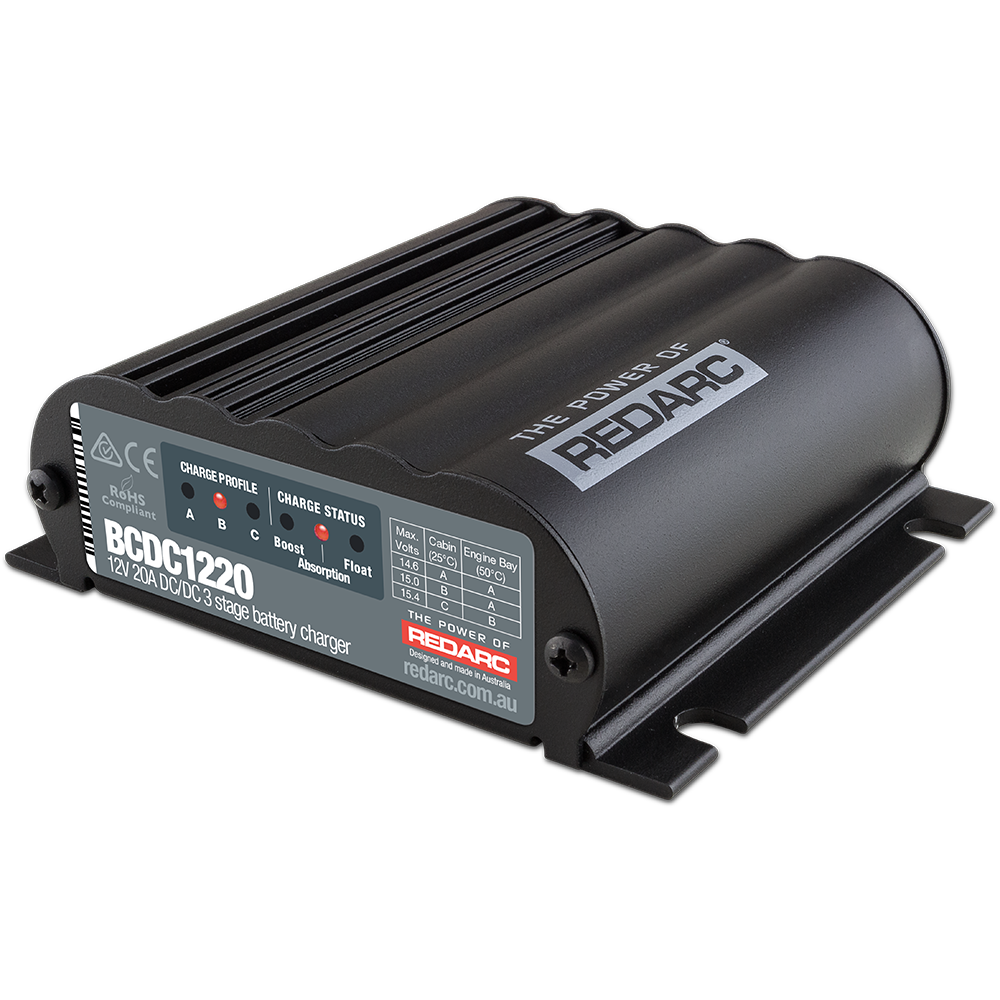 REDARC DC/DC Charger 20A BCDC1220
