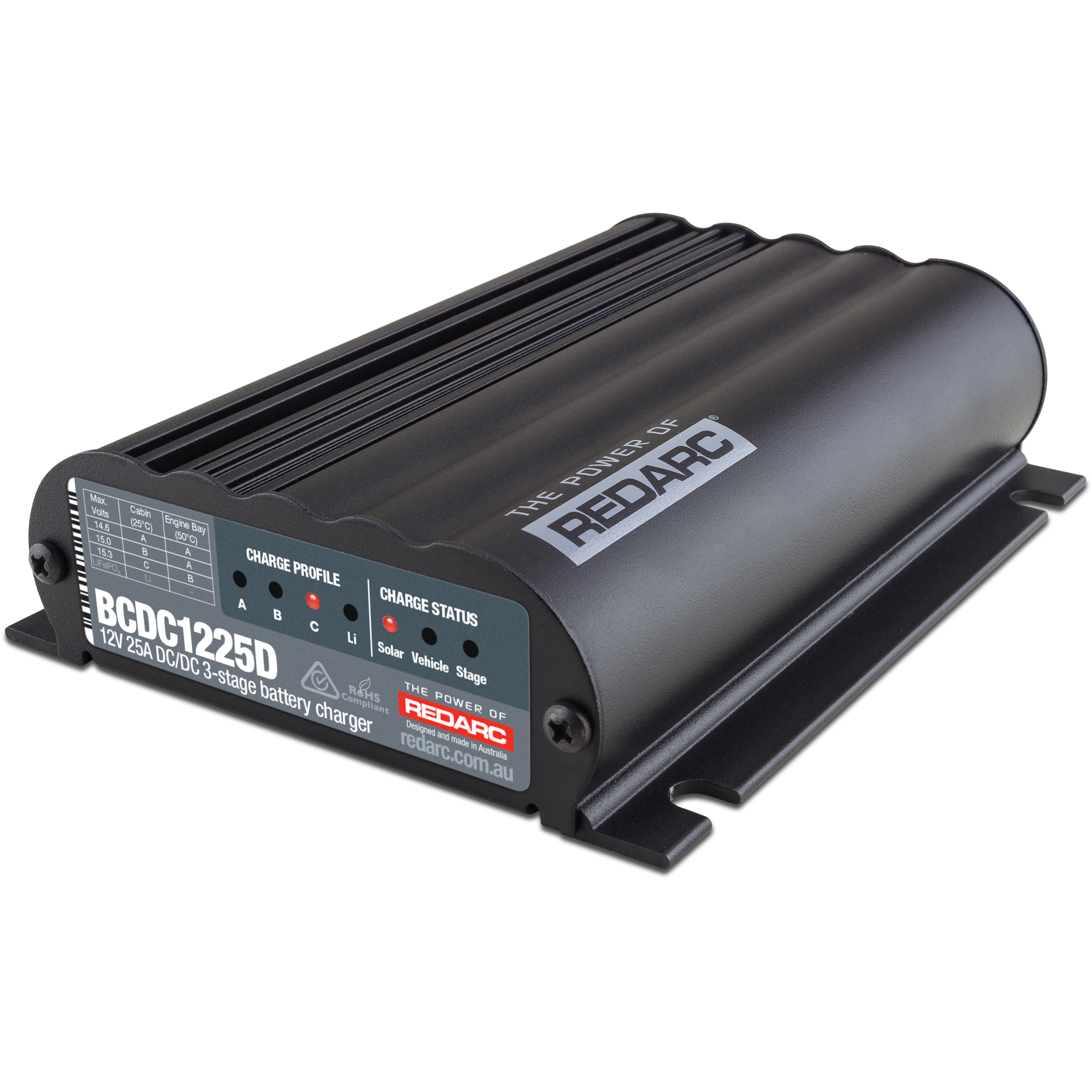 REDARC DC/DC IN-Vehicle DC Battery Charger 25A BCDC1225D