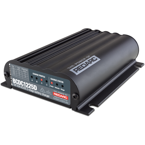 REDARC DC/DC IN-Vehicle DC Battery Charger 25A BCDC1225D