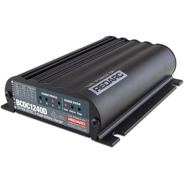 REDARC DC/DC IN-Vehicle DC Battery Charger 40A BCDC1240D