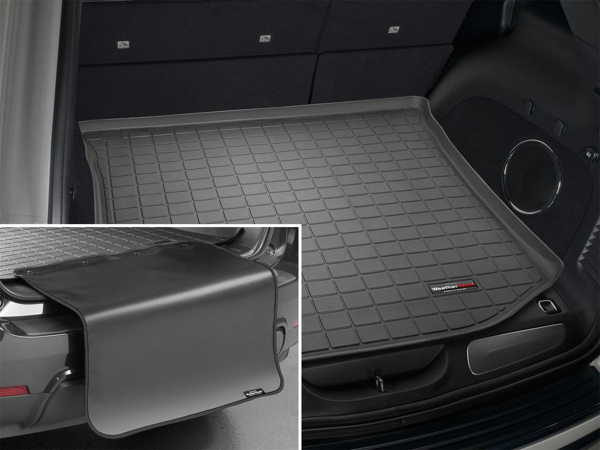 WeatherTech 40469SK Black Cargo Liner With Bumper Protector