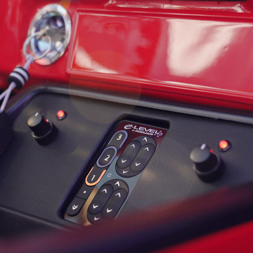 AccuAir Suspension e+ TouchPad Connects to e+ ECU for a hardwired interface AA-3640