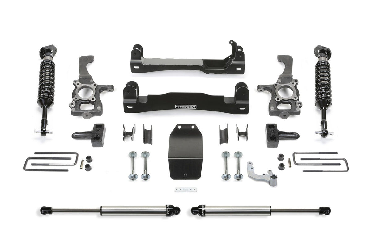 Fabtech K2193DL 4in. PERF SYS W/DLSS 2.5 C/O/RR DLSS 2015 FORD F150 4WD