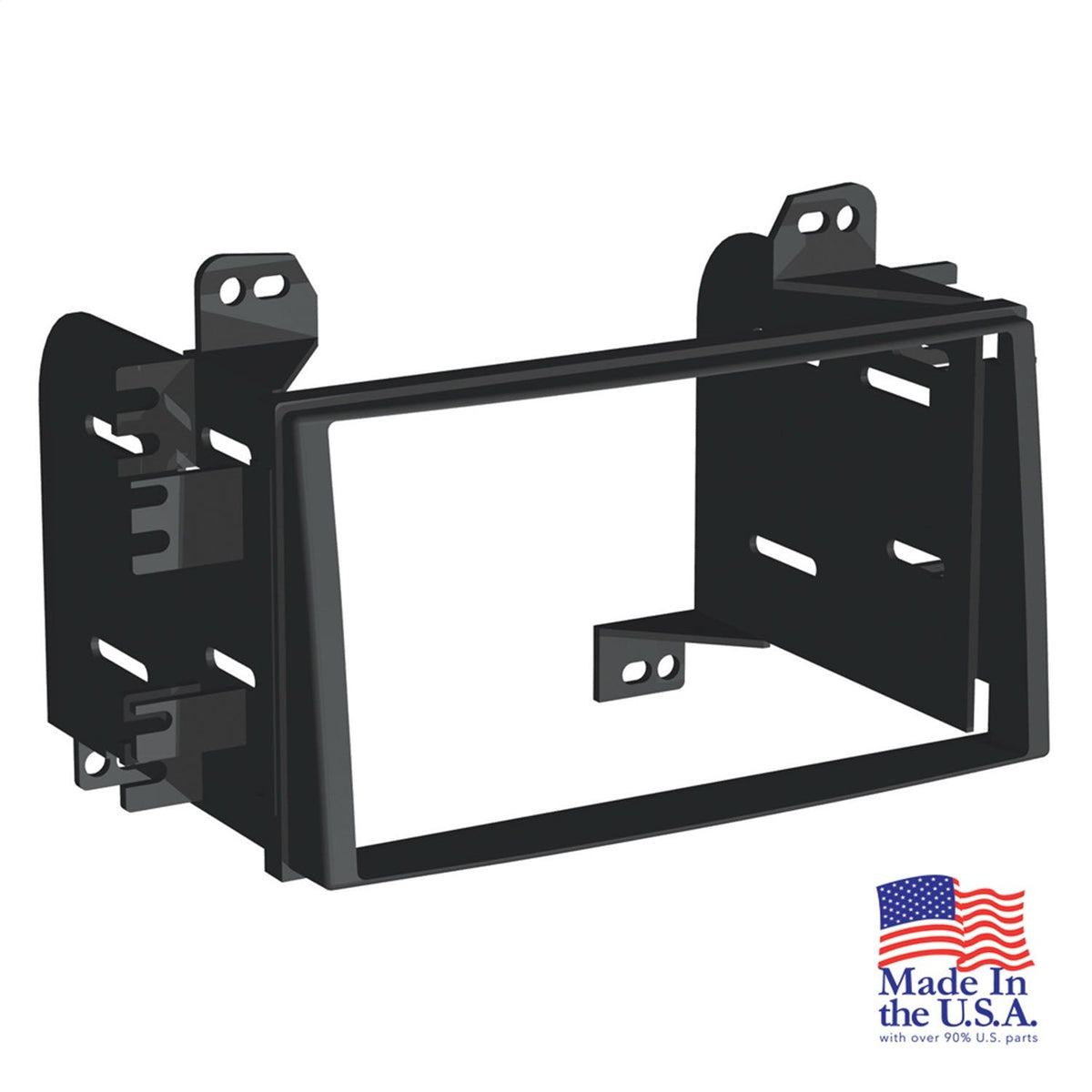 Scosche KA2069B Custom Fit ISO Double DIN Dash Kit